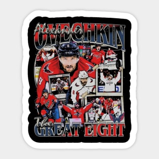 Alexander Ovechkin The Great Eight Sticker